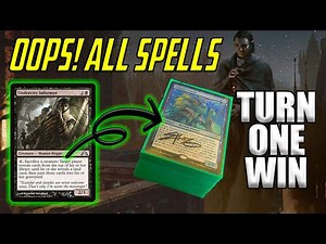 Legacy Oops All Spells turn 1 combo