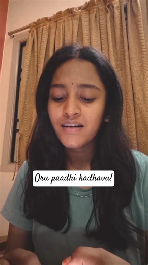 Oru Paadhi kadhavu! #thaandavam #orupaadhikadhavu #viral #shorts #shortsfeed #trending #singing