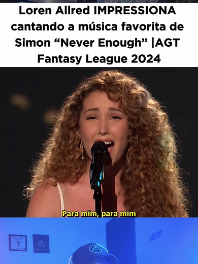 Loren Allred Performs 'Never Enough' | AGT Golden Buzzer Singer