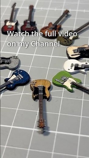 Tiny Guitars, Big Collection! 🎸🎸🎸