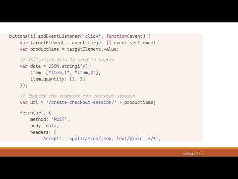Creating Stripe Checkout Sessions for Multiple Products with Django and JavaScript