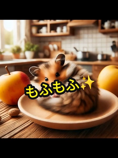 ハムちゃんの可愛さに心が温まる瞬間