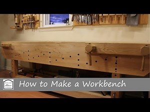 How to Build a Nicholson English Style Workbench with Hand Tools - The Base