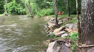 1.2K views · 60 reactions | Thanks to Ida and nearly 4” of rain she dropped on us, the Cheoah is up and running fast! But all is well here, the sun is trying mightily to break through, and nice weather is in the forecast for Labor Day weekend. #riversedgetreehouses #riversedgetreehouseresort #nctreehouses #treehousehotel #treehousegetaway #cheoahriver #yournaturaldestination #visitncsmokies | River's Edge Treehouses | Facebook