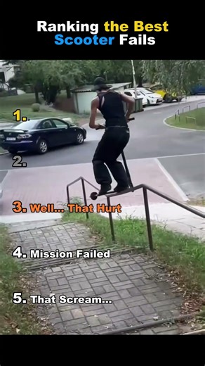 Ranking the Best Scooter Fails😭
