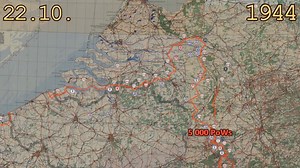 The Western Front In World War 2 From D-Day (6 June 1944) to VE-DAY (8 May 1945) In 60 Seconds Credit: Eastory (Youtube) | Brilliant Maps