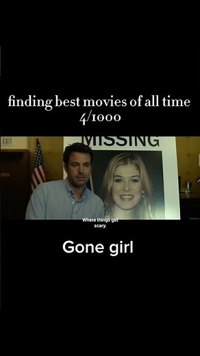 Gone Girl is a 2014 American psychological thriller film and written by Gillian Flynn,
