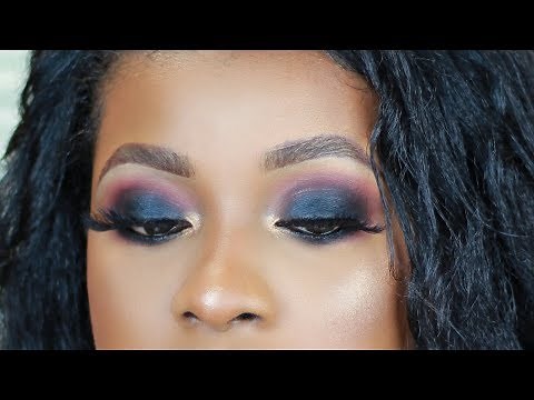 BLACK SMOKEY EYE TUTORIAL FOR BLACK WOMEN (BEGINNER FRIENDLY)