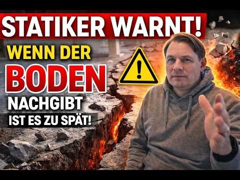 Structural engineer warns! If the ground gives way, it's too late!