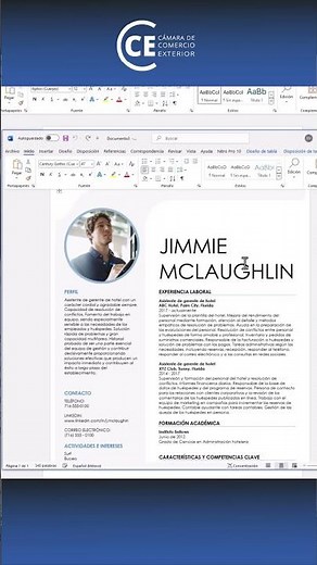 Create your resume in Word