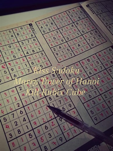 Mastering Tower of Hanoi, Sudoku, and Rubik's Cube