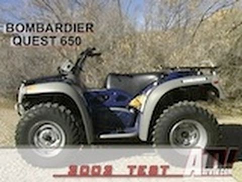 ATV Television - 2002 Bombardier Quest 650 Test