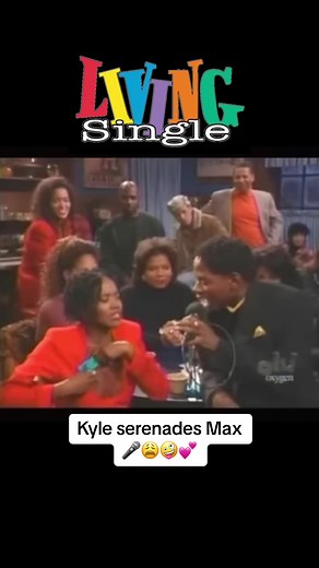 Living Single (1995)| Season 2 - Episode 15: “Singing The Blues”. The classic scene shows Max swooning over Kyle, whom she's declared as her nemesis, as he seductively sings the ballad right in front of her at a bar that their friend group frequents. #livingsingle #blacksitcoms #90ssitcoms #90stv #90stvshows #90s #blacktv #blacktok #kylebarker #maxineshawattorneyatlaw #90sbaby #blacktvshows