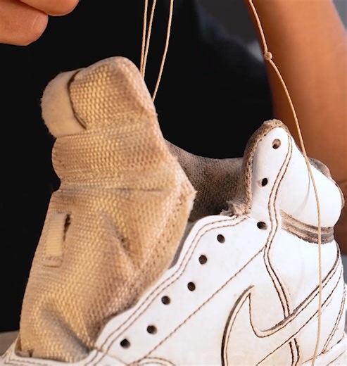 382K views · 257 reactions | A masterpiece of customization of Air Force sneakers  | Wood Mood | Facebook