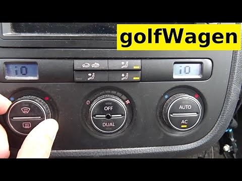 VW Golf 5 climatronic diagnostic code