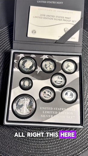 Check out this silver proof set! #coincollecting #fyp #silver #bullion | East Coast Bullion