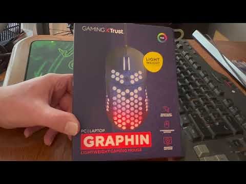 Unpacked and tested the new Trust Gaming Mouse