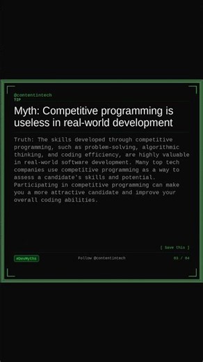 Are you being held back by misconceptions about competitive programming?