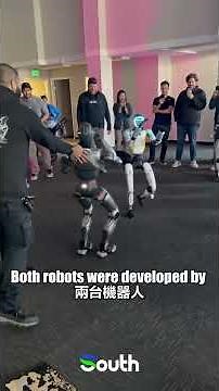 Chinese-made humanoid robots stage "fight" in San Francisco, go viral