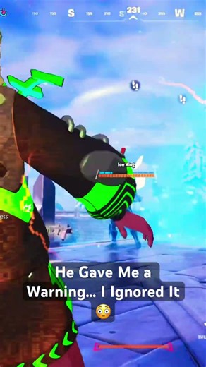 He Gave Me a Warning… I Ignored It 😳 #fortnitebattleroyale #fortnitegameplay #gaming #fortniteclips