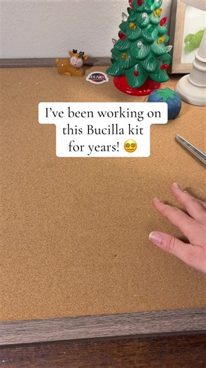 Gingerbread Lane Bucilla Craft Project Update