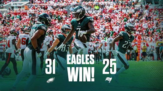Game Recap: Eagles 31, Buccaneers 25 | Week 4
