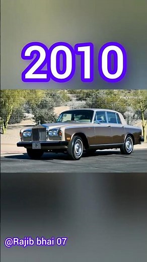 Rolls-royce car evolution video history 1904-2025 #carevolution #shortvideo