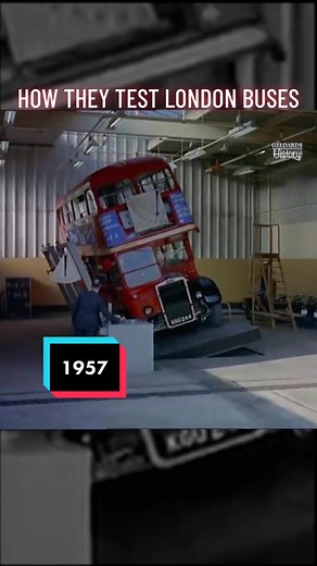 Ever wondered why a double decker bus doesnt just tip over when going round a corner? Find out how they put them to the test in this short documentary filmed at the London Transport Works. #london #red #bus #geldards #history
