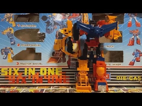 Transformers Diaclone Devastator - (Diaclone 1983)