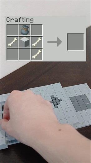 Crafting R4-P44 From Star Wars Out Of Lego #lego #starwars #legostarwars #starwarslego #minecraft