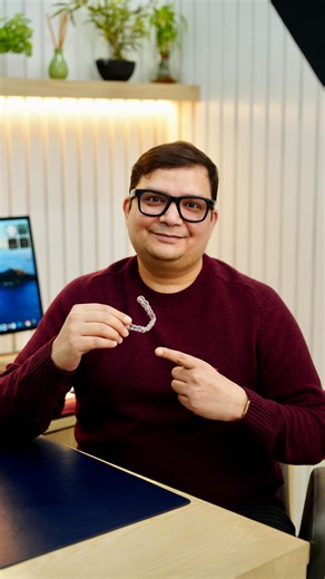 Dr Parijat Pallav M.D.S. on Instagram: "Aligners are NOT just plastic trays. ❌ They’re not DIY and definitely not “wear & smile.” ✨ Aligner treatment is a science-backed, step-by-step orthodontic process — designed, planned, and monitored by an Orthodontist. From 🦷 Digital scanning 🧠 3D treatment planning (every tooth movement calculated) 📦 Precision aligner delivery 👨‍⚕️ Regular monitoring & tracking 🔄 Refinements for perfect finishing This is exactly how Invisalign works — customised, con