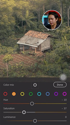 Tools lightroom yang berguna untuk merubah warna spesifik pada foto. Tips editing & tutorial foto