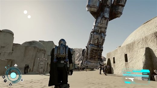 时隔一年，外网玩家再次用300多个MOD把《星空》变成了《星球大战》（From:DeityVengy）