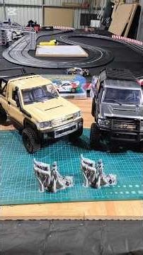 3d printed figure for my 1/12 RC rock crawler #rcrockcrawler #3dprinting