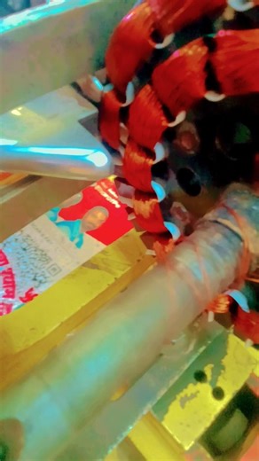 “Ceiling Fan Winding Machine Work ⚡ | Fan Repair Process #Shorts”