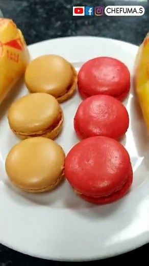 French Macarons | Raspberry macaroons | lemon Macaroons | Chef Uma |