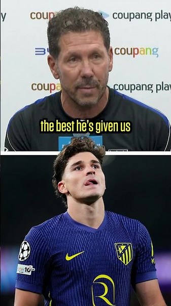 Simeone says Atletico have MADE A DECISION on Julian Alvarez’s future ❌