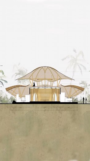 Pablo Luna Studio on Instagram: "From the drawings to the final details… our Yoga and Spa is already finished 🤍 . . . #nature #bamboo #bambooconstructions #bambooartists #architecture #pablolunastudio #architect #organic #greenbeauty #bambooindonesia #yogashala"