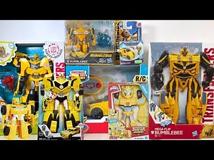 5 Minutes Satisfying Transformers Bumblebee Toys Collection Unboxing no music