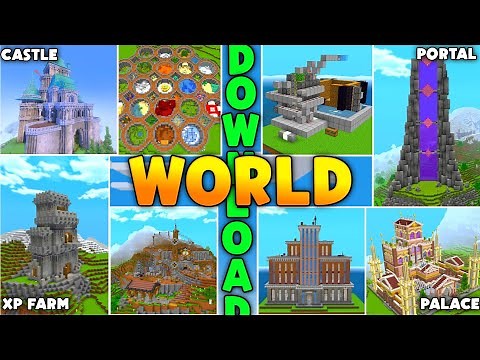 Download My Best World In Minecraft Pe 1.21 | Minecraft World Download