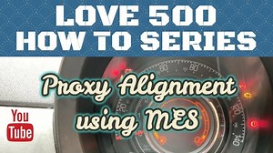 Proxy Alignment using MultiECUScan MES Software on a Fiat 500 or Abarth - Love 500 How To Series