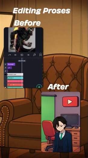 time line editing #produkdigital #anime