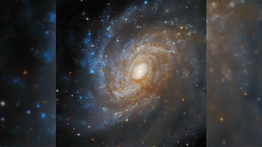 'Hidden' galaxy with billions of stars discovered by Hubble telescope