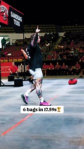 One of the fastest bag runs in OSG history and the record for the u105kg class! | Officialstrongman. com