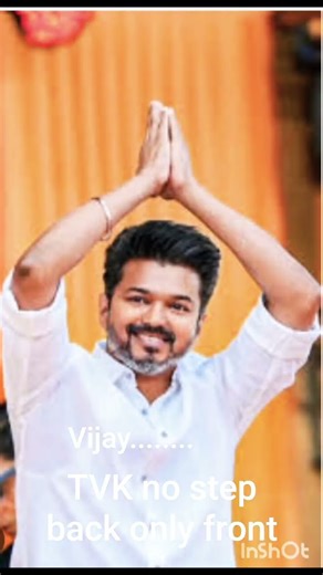 Vijay.....#TVK#No step back only#front#thalapathy