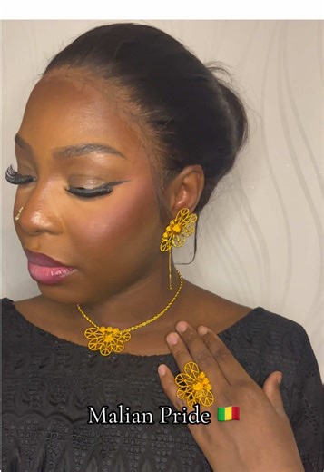 IG: @Hawa GorobineShop 🇲🇱 🇫🇷 #blackgirlmakeupvideos #westaf #malienne #blackgirlmakeup