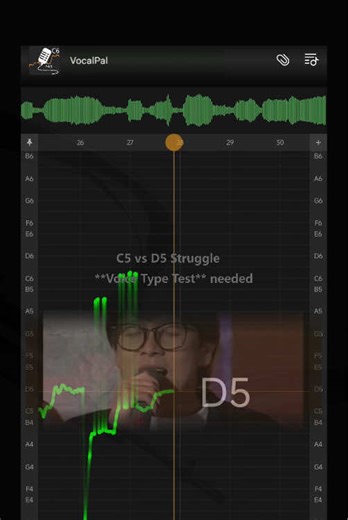 C5 vs D5 Struggle 🎤 Voice Type Test needed Why does a C5 from a lower tenor sound harder than a D5 from a high tenor? It's all about vocal weight. To understand where your break lies and avoid strain, use a vocal range calculator . Taking a voice type test can help you stop comparing yourself to singers with different anatomies! #voicetypetest #vocalrangecalculator #vocalrange #singing #vocals