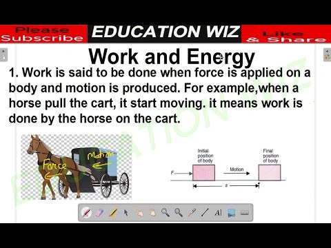 class 9 work and energy chapter 10 explanation in detail NCERT Science