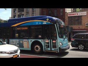 MTA NYCT Bus: 2017 New Flyer XD60 Xcelsior #6089 M15 +Select Bus+ @ 2nd Avenue & East 92nd Street