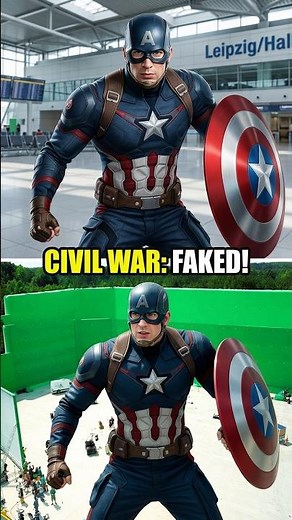 How they faked the Civil War airport battle